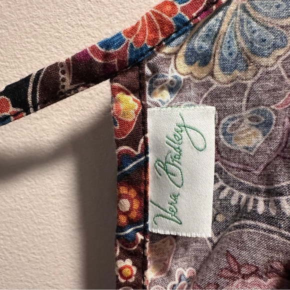 Vera Bradley Kensington Apron Ties at Neck & Waist, 2 Front pockets. Cotton EUC - Picture 9 of 14